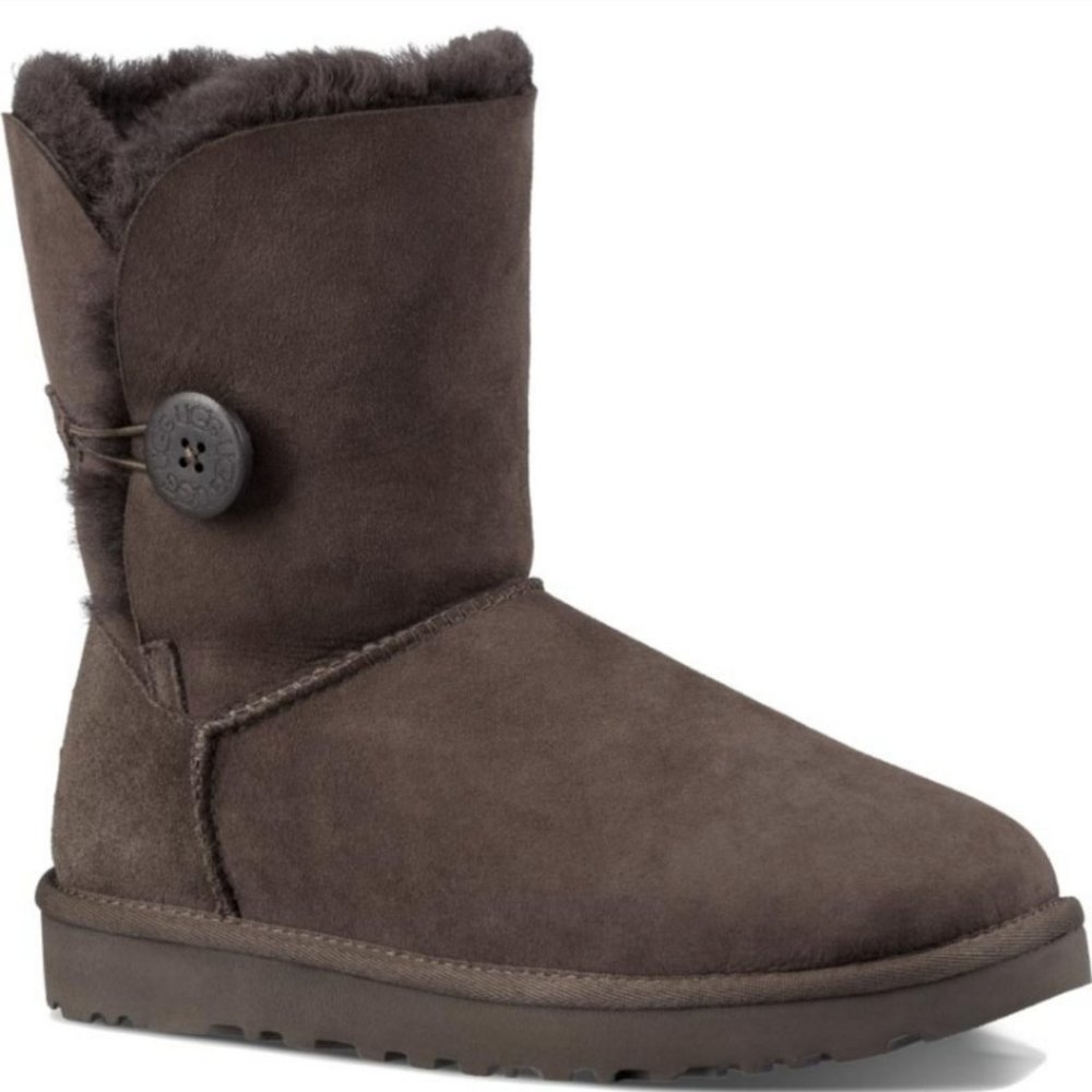 UGG BAILEY BUTTON Brown Boots